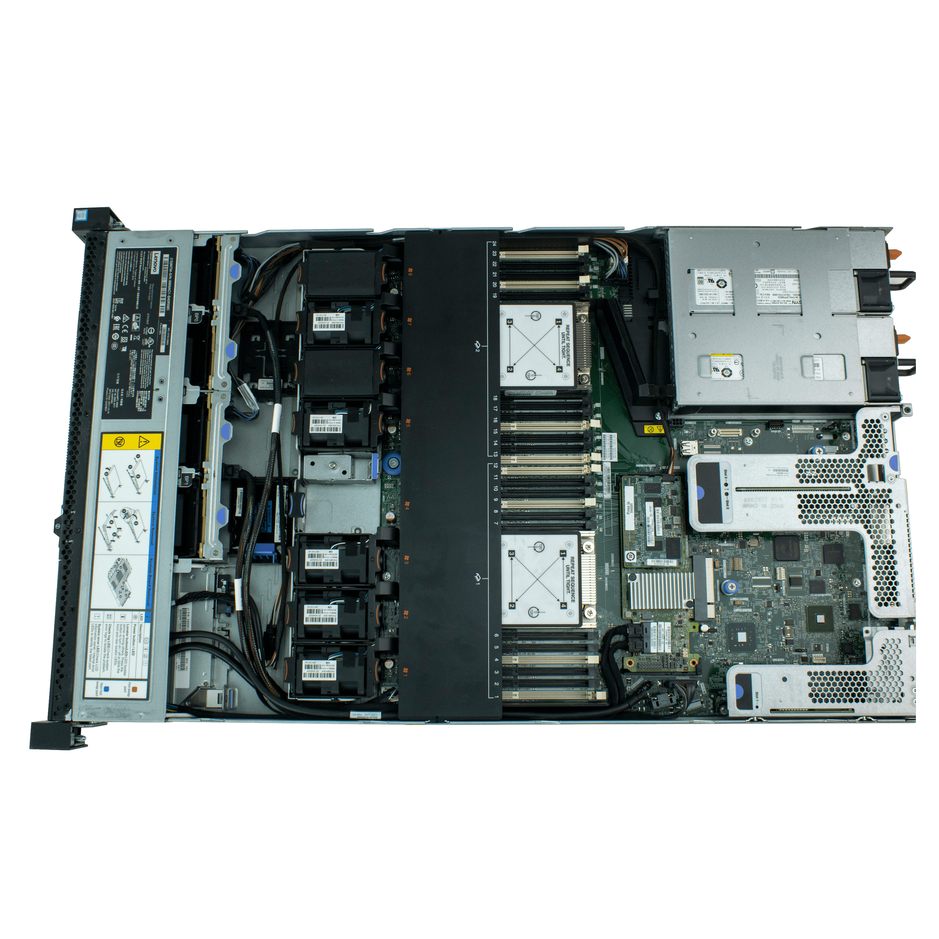 Сервер Lenovo x3550 M5 noCPU 24хDDR4 M5210 IMM 2х550W PSU Ethernet 4х1Gb/s 8х2,5" FCLGA2011-3 (4)