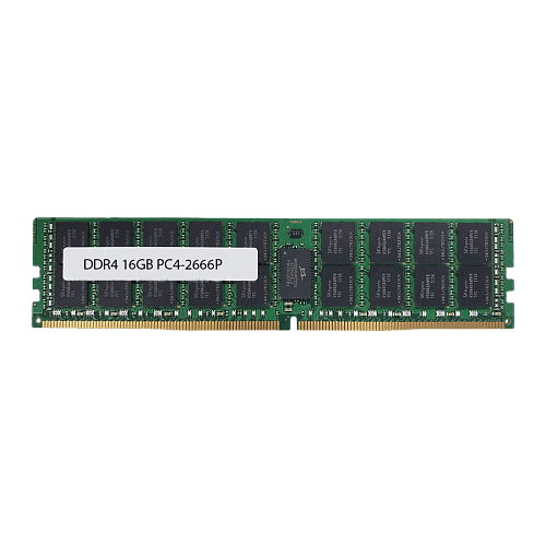 Модуль серверной памяти б/у Micron DDR4 16GB MTA18ASF2G72PDZ-2G6 2666MHz RDIMM